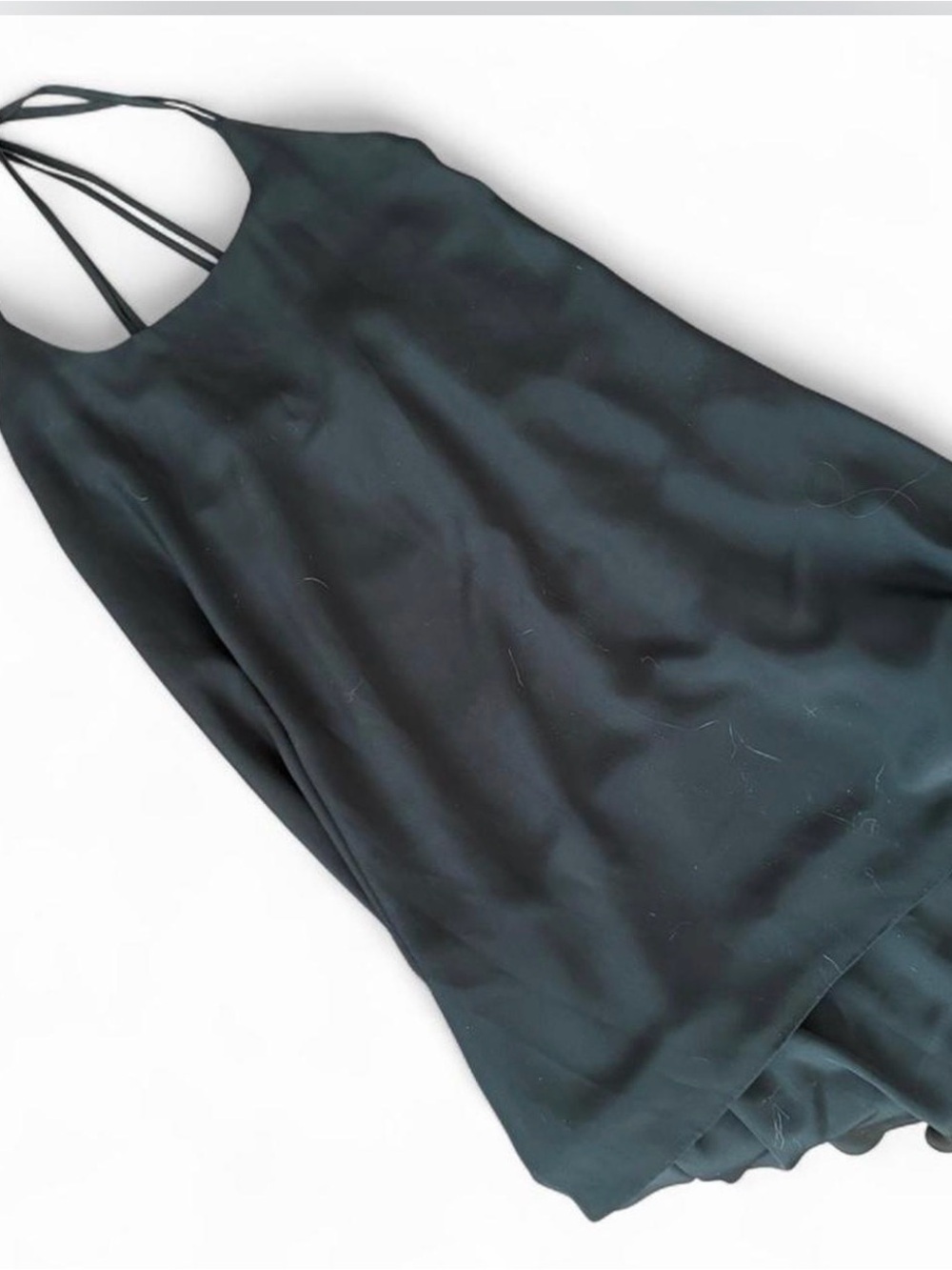 Black Satin Dress